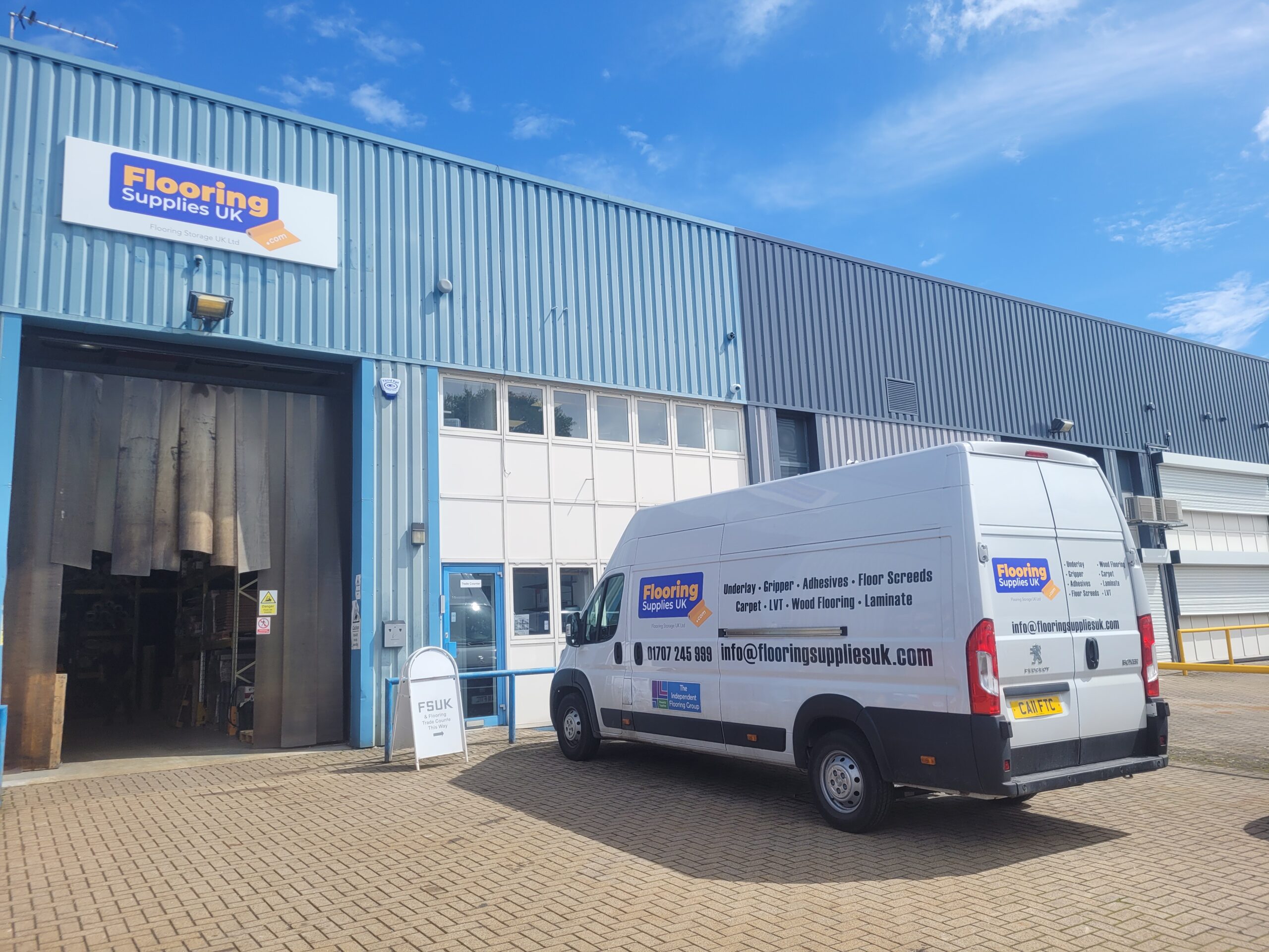 Image of the Outside of Flooring Supplies UK