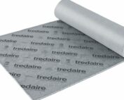 Image of a roll of tredaire titanium pu double stick underlay