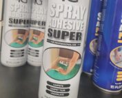 Image of true grip super spray adhesive can